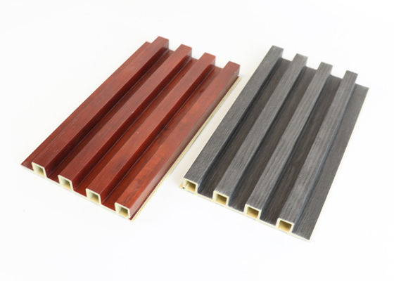 2.9m 160x24mm Innen-WPC Wand-hölzerne Alternative für Inneneinrichtung