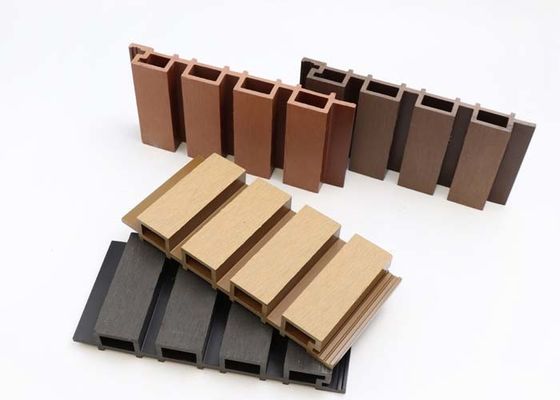 Esay, zum Holzes des PS-Platten-zu installieren 3D geriffelt PS-Wand-Äußeres