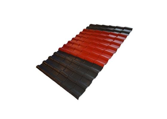 ASA Synthetic Resin PVC-Dachplatte runzelte Plastiküberdachungsblätter UPVC