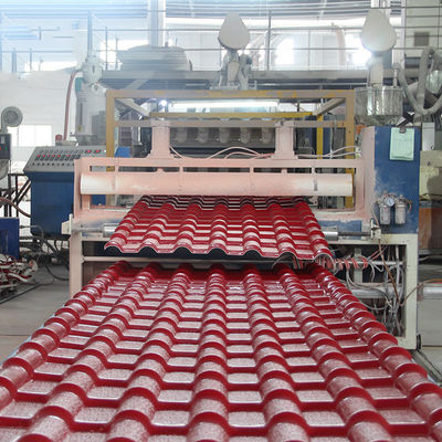 Asa Synthetic Resin Roof Tiles runzelte Plastiküberdachungsblätter der PVC-Schindel-Dachplatte-UPVC