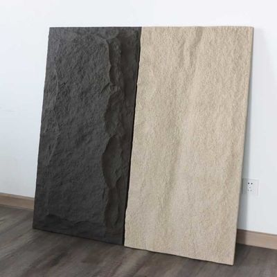 Polyurethan PU-Steinplatten-Wand Faux-Leichtgewichtler 120 * 60cm