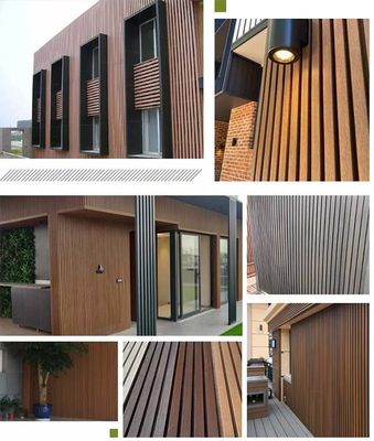 BESCHAFFENHEIT WPC des Holzfußboden-3D Prägungsdecking-Verbundplatte-Boden wasserdicht