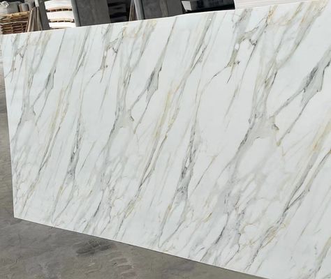 UVbeschichtung PVC-Marmor-Blatt-Innenausstattungs-Wand-Hintergrund-Platte