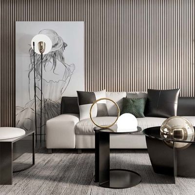 Die neue einfache Art installieren Innenwand-Umhüllungs-Wand der dekorations-WPC 3D