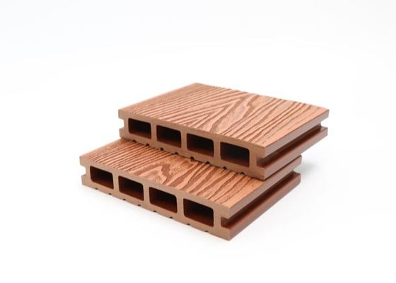 140x25mm Verbundplatte-Bretter hölzerner zusammengesetzter Plastikdecking für Garten