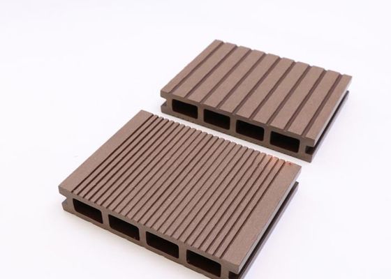 140x25mm Verbundplatte-Bretter hölzerner zusammengesetzter Plastikdecking für Garten