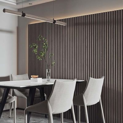 12cm - 20cm Breite Innen-WPC Wand-dekoratives Wand-Fassadenelement