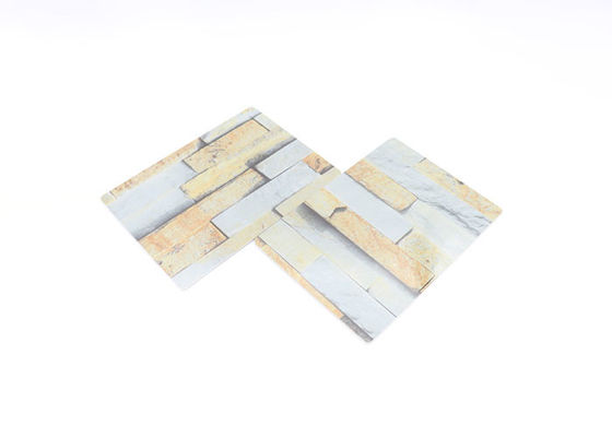 Innenwand-Dekor PVC-Marmor-Blatt 3D, das UVbrett druckt