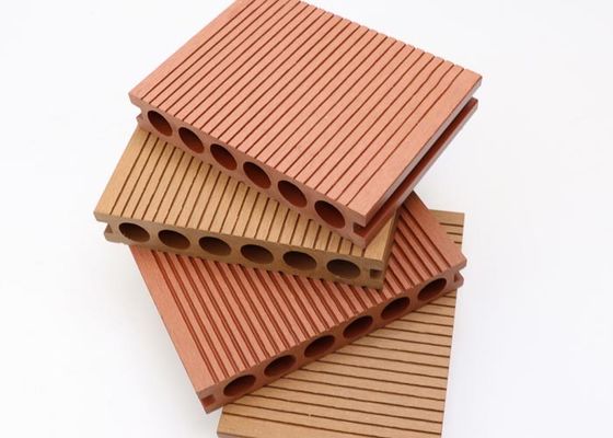 140x25mm Fell-Rahmen-Bodenbelag-Garten hölzerner Plastikdecking-einfache Installation