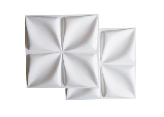 Brandverhütungs-wasserdichte dekorative 3D Wände 19.7x19.7inch