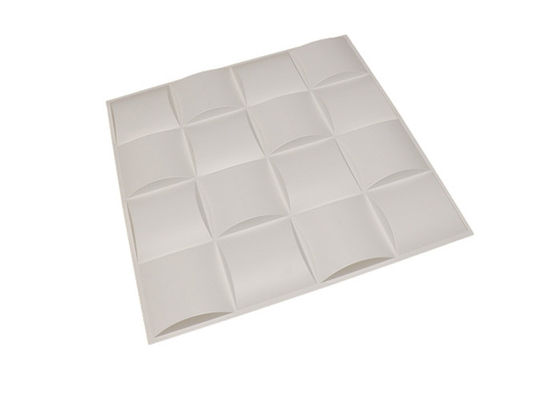 Brandverhütungs-wasserdichte dekorative 3D Wände 19.7x19.7inch