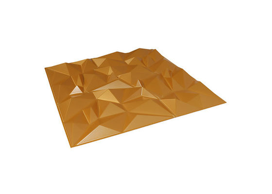 Die hölzerne einfache Decke Korn-PVC-Platten-5.85m installieren für Auto-Wand-Dach