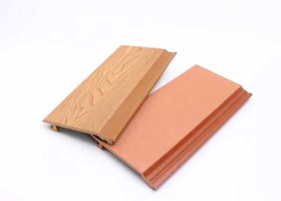 Mehrfaches Farbe-HDPE 148x21mm Außen-WPC Wand-Dekorations-Material