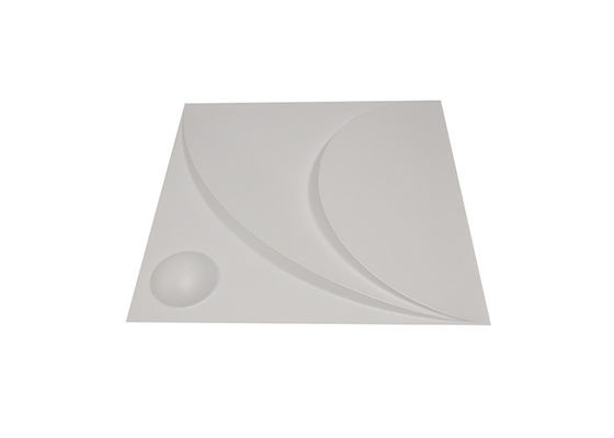 PVC-Harz-wasserdichtes Ausgangsdekorative Innen3D wand für Wände