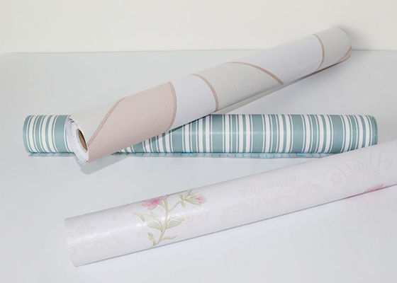 Vinylselbstklebende PVC-Wand-Papier Rolls-Luxusinneneinrichtung