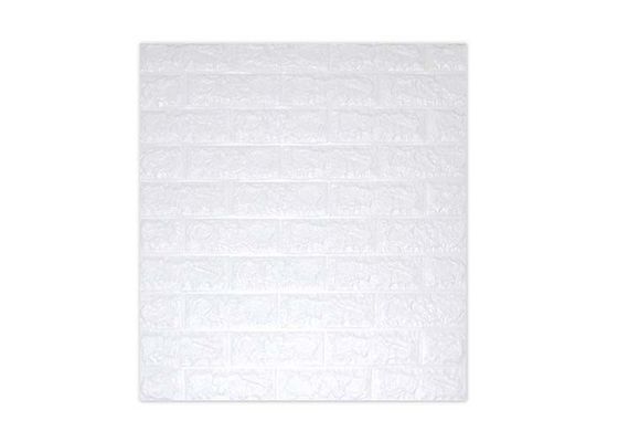 77x70cm Ziegelstein PET Schaum-Tapete 3D selbstklebender PET Schaum-Wand-Aufkleber