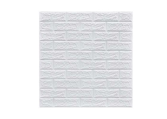 Wasserdichter DIY Art Decor Interior PET Tapeten-Ziegelstein 77cm der Schaum-Tapeten-3D