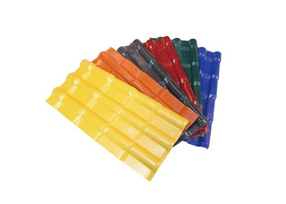 Leichte PVC-Dachplatte 0.8mm - 3.2mm Plastiküberdachungs-Material Asa Pvc Roof Tile