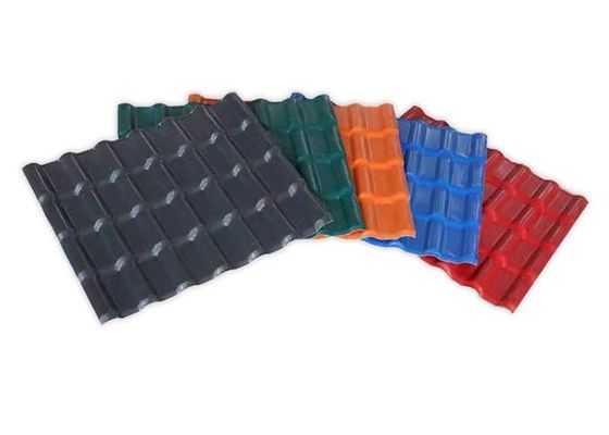 Leichte PVC-Dachplatte 0.8mm - 3.2mm Plastiküberdachungs-Material Asa Pvc Roof Tile