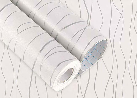 Wasserdichte dauerhafte selbstklebende PVC-Tapete Rolls-Inneneinrichtung