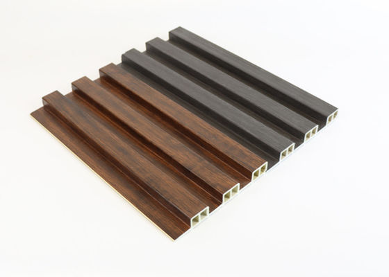 Hölzerne Korn-Jalousie Wpc-Wand 195 * 25 * 2900mm imprägniern für Innenausstattung