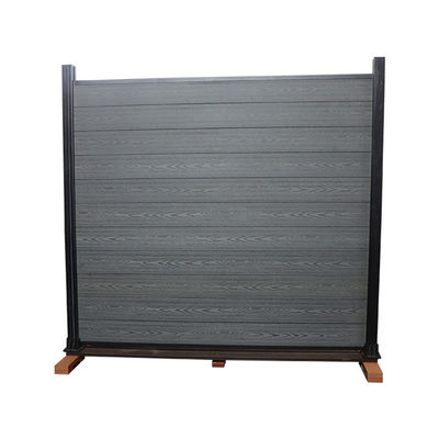 1.8m x 1.8m Wpc Zaun Panels Embossed Co - Verdrängungs-Hauptbretter im Freien