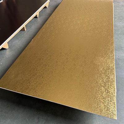 Baumwolle Holz Veneer Wandplatte UV Beschichtung WPC Metallplatte
