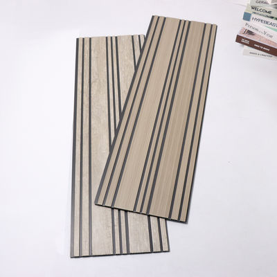 PVC-Wandplatte mit Flöten, feuerfest, PVC-Blatt, leichte PVC-Wandplatte für Innenarchitektur, PVC-Wandplatte im Großhandel Einfache Installation