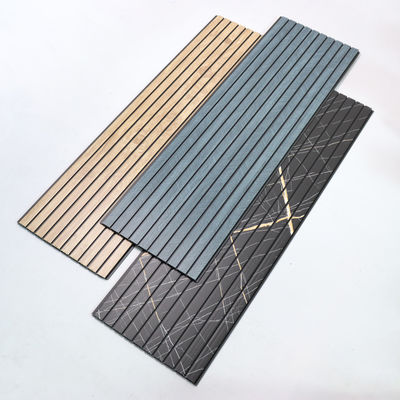 PVC-Wandplatte mit Flöten, feuerfest, PVC-Blatt, leichte PVC-Wandplatte für Innenarchitektur, PVC-Wandplatte im Großhandel Einfache Installation