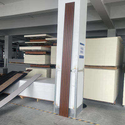 Dekorative PVC-Deckenplatte für Wand Kommerzielle PVC-Wandbedeckung Innenwandplatte Langlebig leicht sauberes Wandmaterial