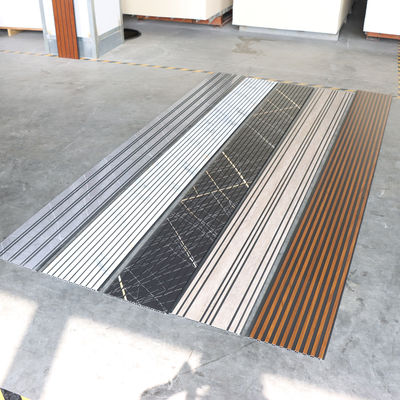 Moderne Wohnkultur PVC-Deckenplatte als Wandplatte 3D-Textur PVC-Wandplatte für Wohnzimmer Schlafzimmer Merkmal Wand