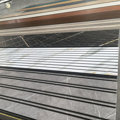 Wasserdicht Feuerdicht PVC Wandplatte Leichtgewicht Einfach Installation Innenraum Außenwandplatte Für Bad Küche Wohnzimmer