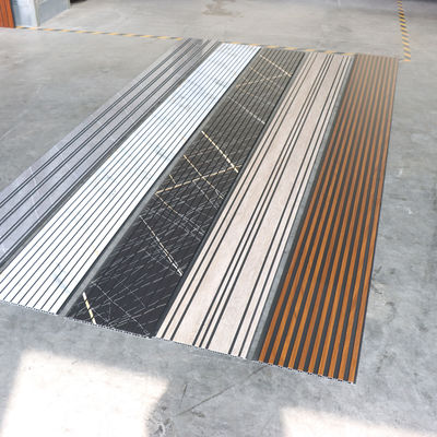 Wasserdicht Feuerdicht PVC Wandplatte Leichtgewicht Einfach Installation Innenraum Außenwandplatte Für Bad Küche Wohnzimmer