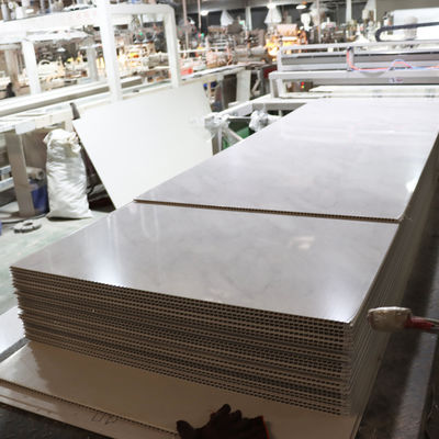 Marmor-Umweltfreundliche Plastik-Badplatten für Innenwände Villa Wohnung Wasserdichtes Bad