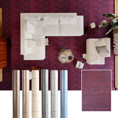 Premium 0,3 mm selbstklebender Vinyl-Bodenbelag-Aufkleber für Zuhause und Büro