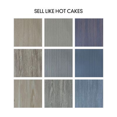 Budgetfreundliche Abnehmbare Laminat-Bodenfliesen Kleber für temporäre Deckungen oder Wohnungsrenovierungen