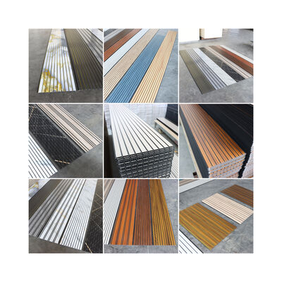 Überlegene feuchtigkeitsbeständige PVC-Rillenwandpaneele für Restaurants, Krankenhäuser, Labore