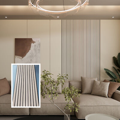 Überlegene feuchtigkeitsbeständige PVC-Rillenwandpaneele für Restaurants, Krankenhäuser, Labore