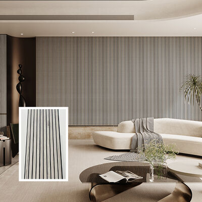 Überlegene feuchtigkeitsbeständige PVC-Rillenwandpaneele für Restaurants, Krankenhäuser, Labore