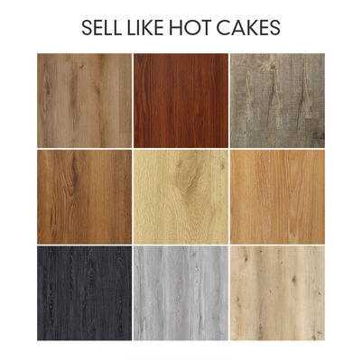 Formaldehyd E0 SPC-Bodenbelag PVC mit Kalkstein-Rohstoff