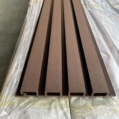 Hochwertige Außenwandwandwand WPC Außenwasserdichte Holz-Kunststoff-Verbundwerkstoff für Gebäudekoration