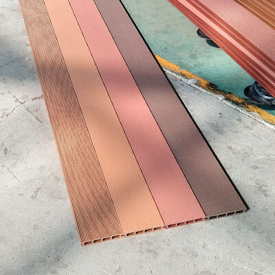 Außenwandplatte WPC Außenholz-Kunststoff-Verbundwerkstoff mit Wetterbeständigkeit und einfacher Installation