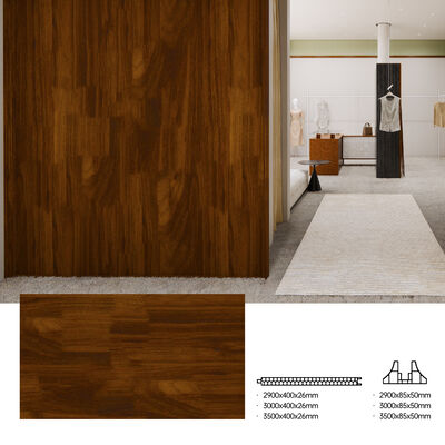 PVC-Trennwandpaneel, einfach zu installierende Innenteiler-Dekorplatte zur Raumtrennung