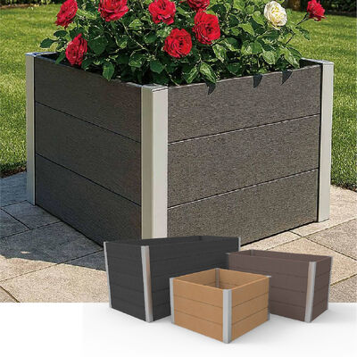 Große erhöhte Gartenbett Pflanzerbox für Outdoor Gemüse Blumen Kräutergarten
