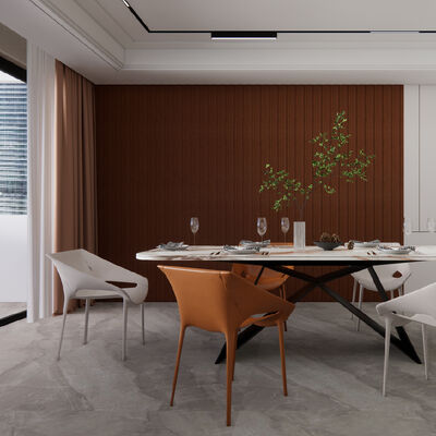 Großhandel WPC Fluted Wall Panel Holz Kunststoff Verbundwerkstoff Innenarchitektur Wandplatte