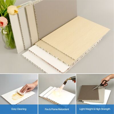 Leichtgewicht Aluminium-Honeycomb-Panel / Honeycomb-Aluminium-Blatt 1220 × 2440 mm