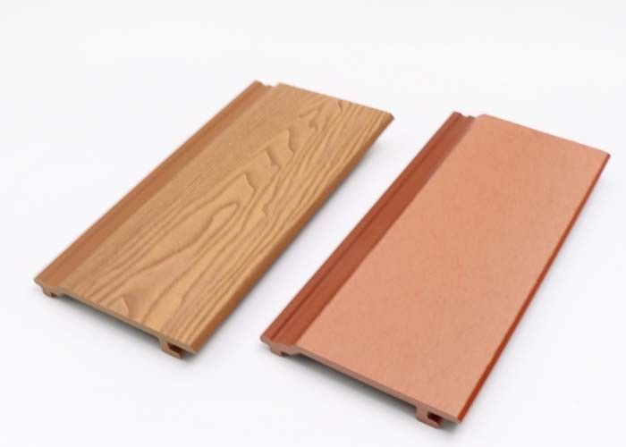 Mehrfaches Farbe-HDPE 148x21mm Außen-WPC Wand-Dekorations-Material