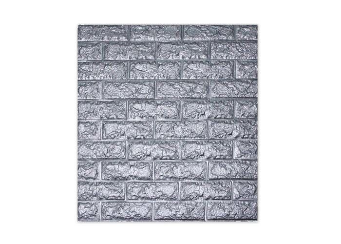 Selbstklebender Ziegelstein-dekorative Schaum-Wand-Aufkleber-Rolle des Schaum-3D für Wohnzimmer-Dekor