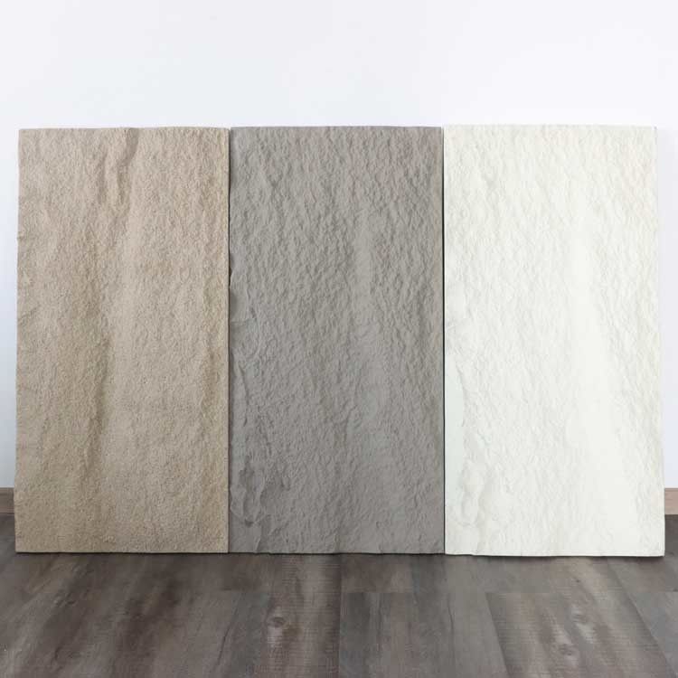 Luxus-Wand der PU-Faux-Stein-Platten-eine dekoratives 1200 * 600mm 100mm