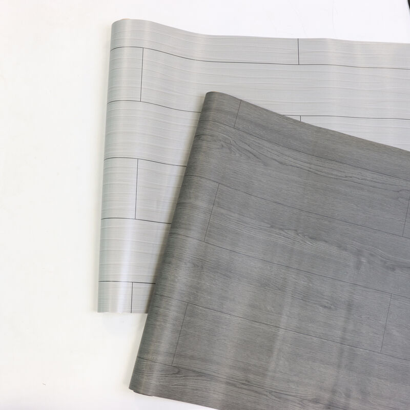 Einfach zu installieren und zu entfernen, dekorativer Bodenfilm mit realistischen Mustern